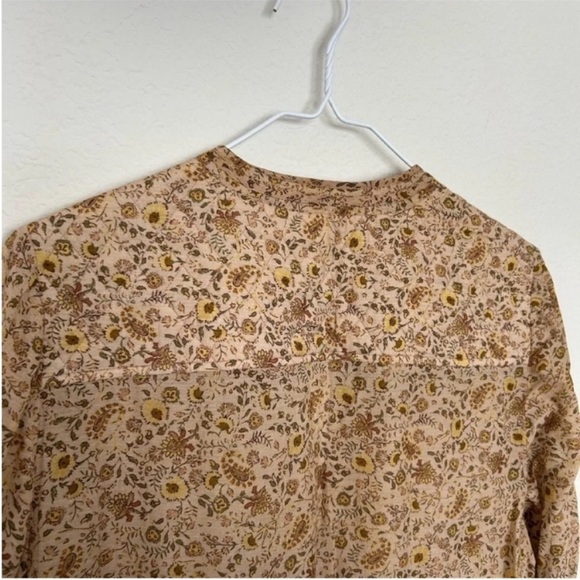 Doen Prem Floral Maxi Dress Jaipur Mustard - Picture 6 of 10